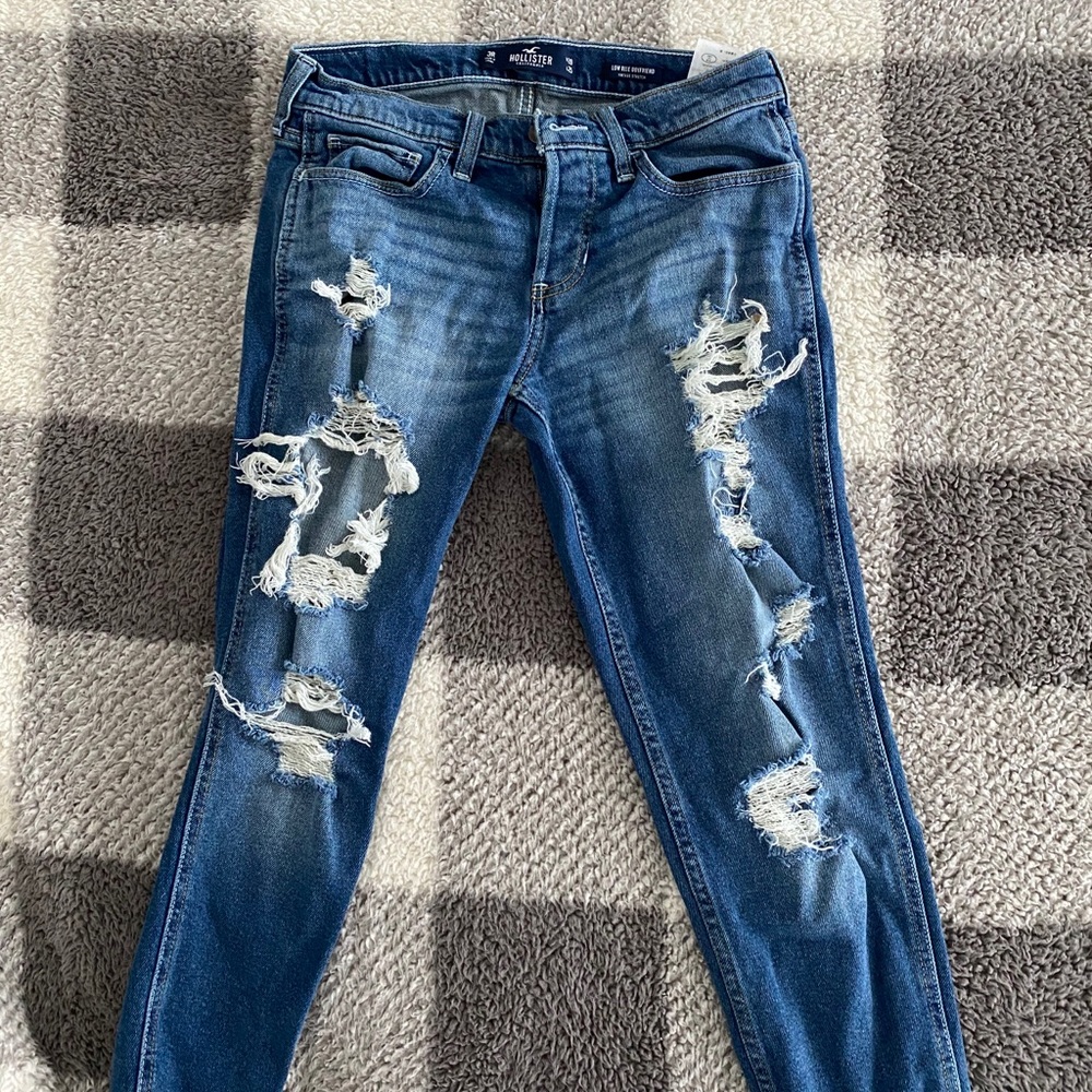 Hollister Low Rise Boyfriend Jeans